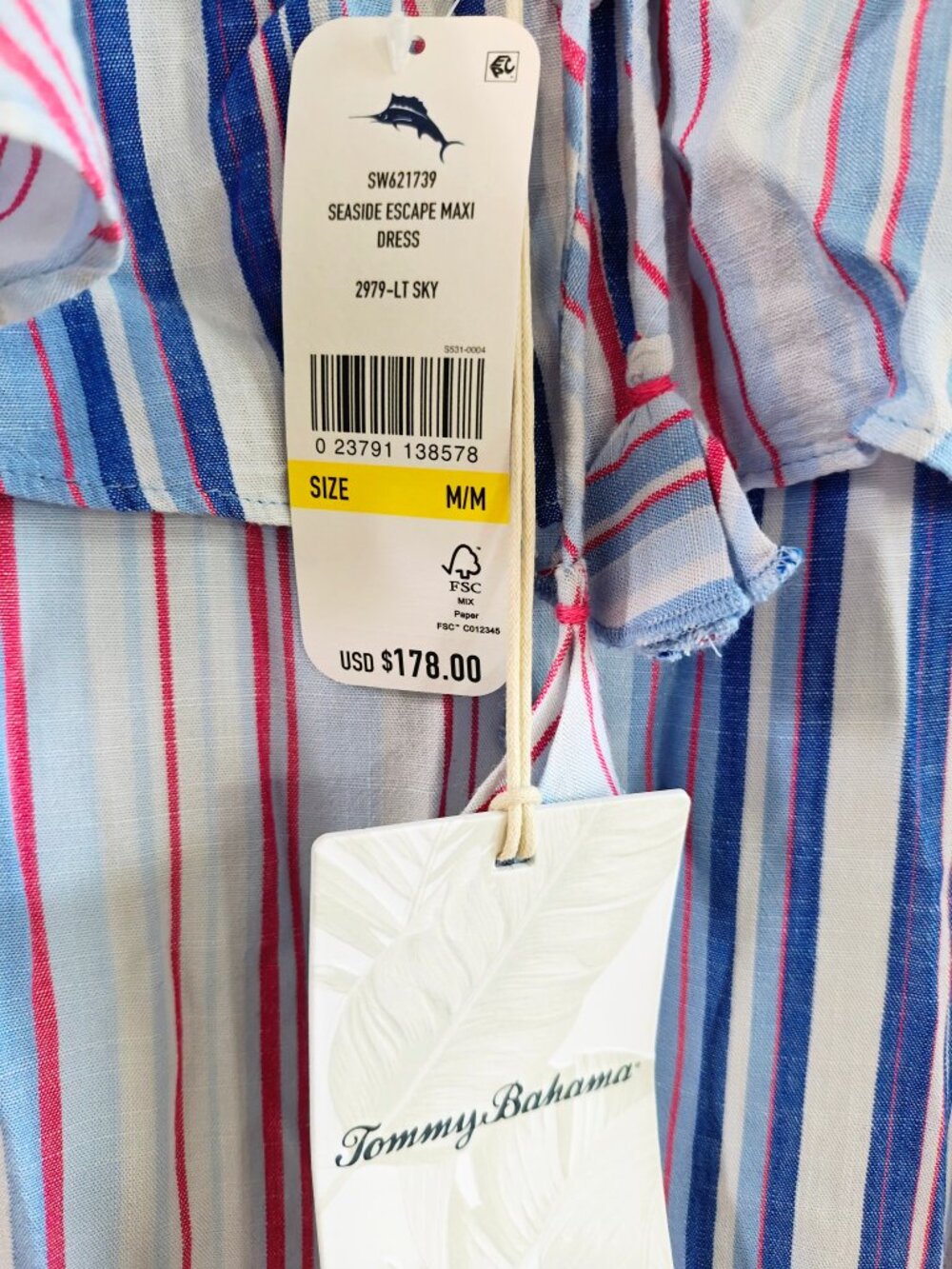 TOMMY BAHAMA Seaside Escape Maxi Dress - Picture 12 of 12